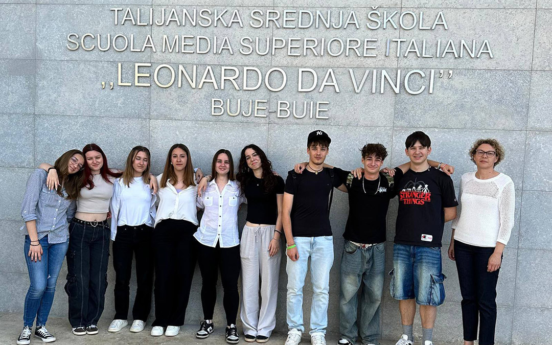 Gli studenti di Buie hanno presentato i loro progetti ai rappresentanti della Regione Istriana