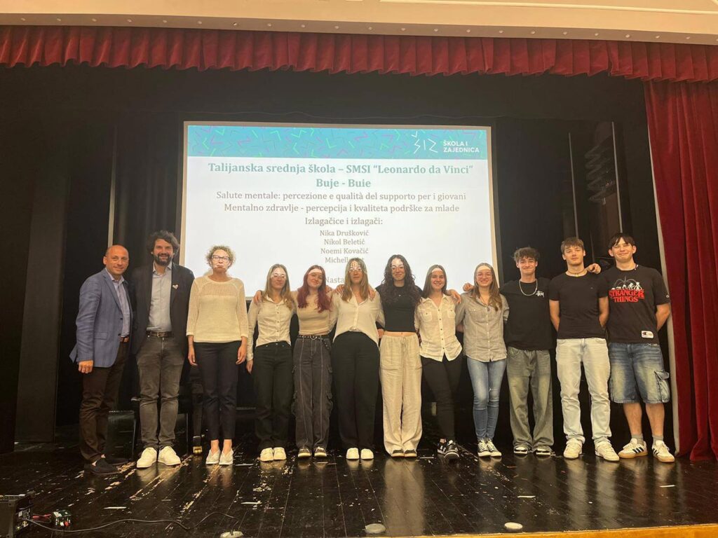 Gli studenti di Buie hanno presentato i loro progetti ai rappresentanti della Regione Istriana