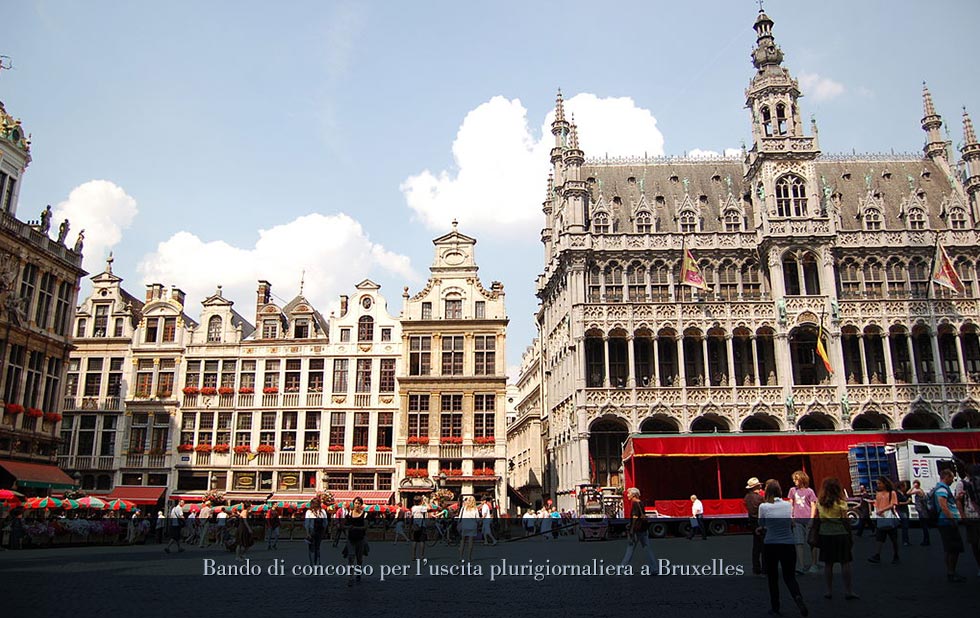 Bando di concorso per l’uscita plurigiornaliera a Bruxelles
